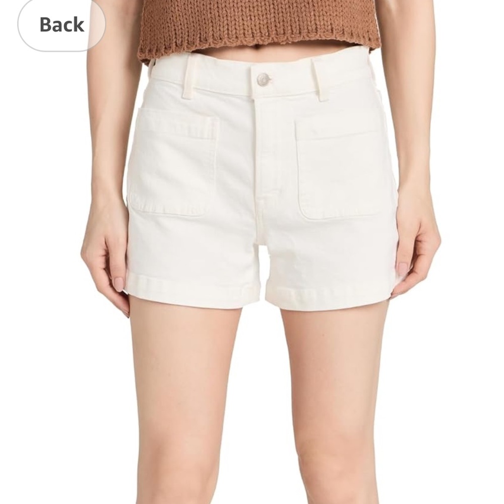 Madewell The High Rise Sailor Shorts